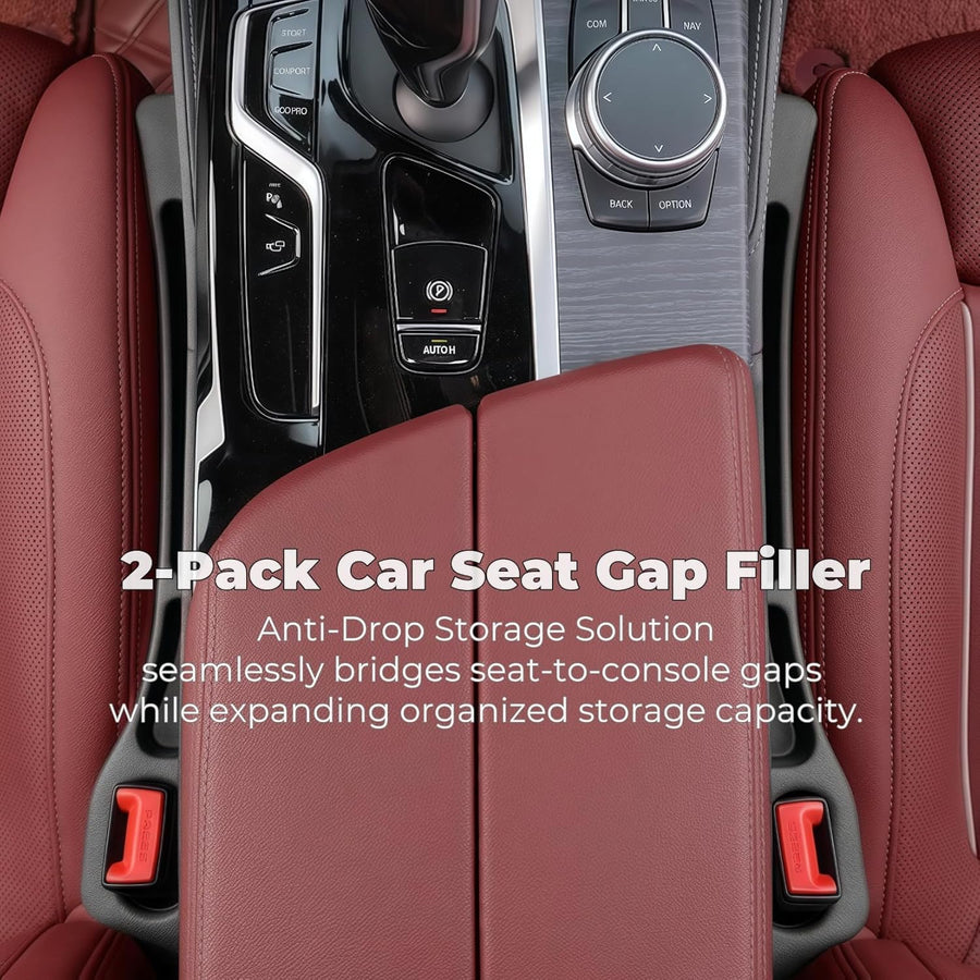 Car Seat Gap Filler 2-Pack | Stop Items Falling Between Seats - All Goodz ZA