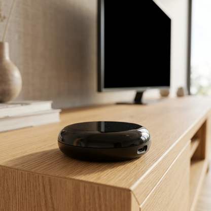 Smart IR Remote Controller | Black Micro-USB Hub