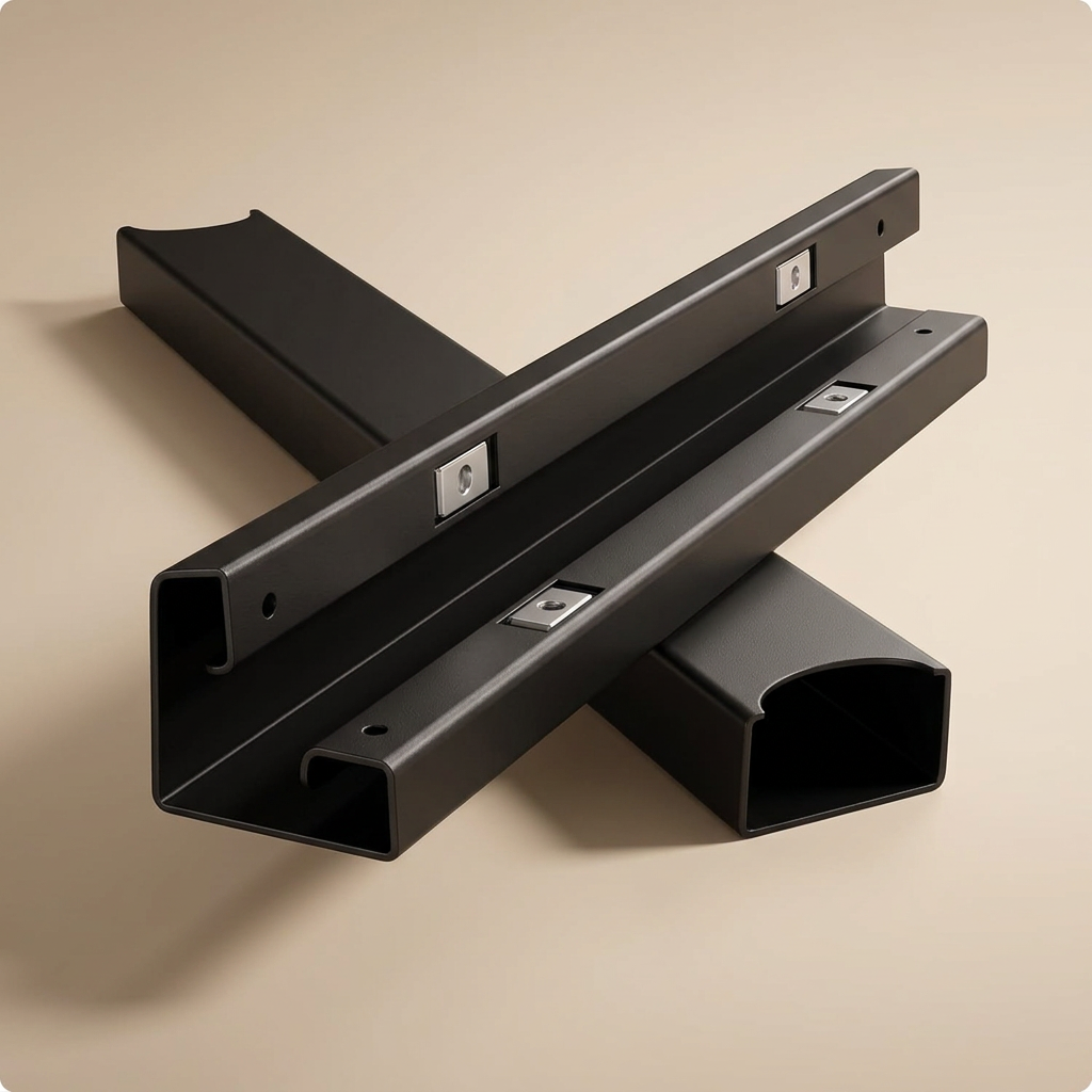 Magnetic Cable Management Tray – Stainless Steel