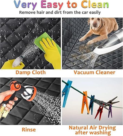 Dog Car Seat Cover & Hammock with Storage Pockets - All Goodz ZA