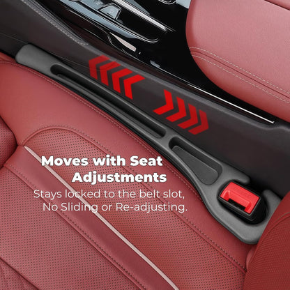 Car Seat Gap Filler 2-Pack | Stop Items Falling Between Seats - All Goodz ZA