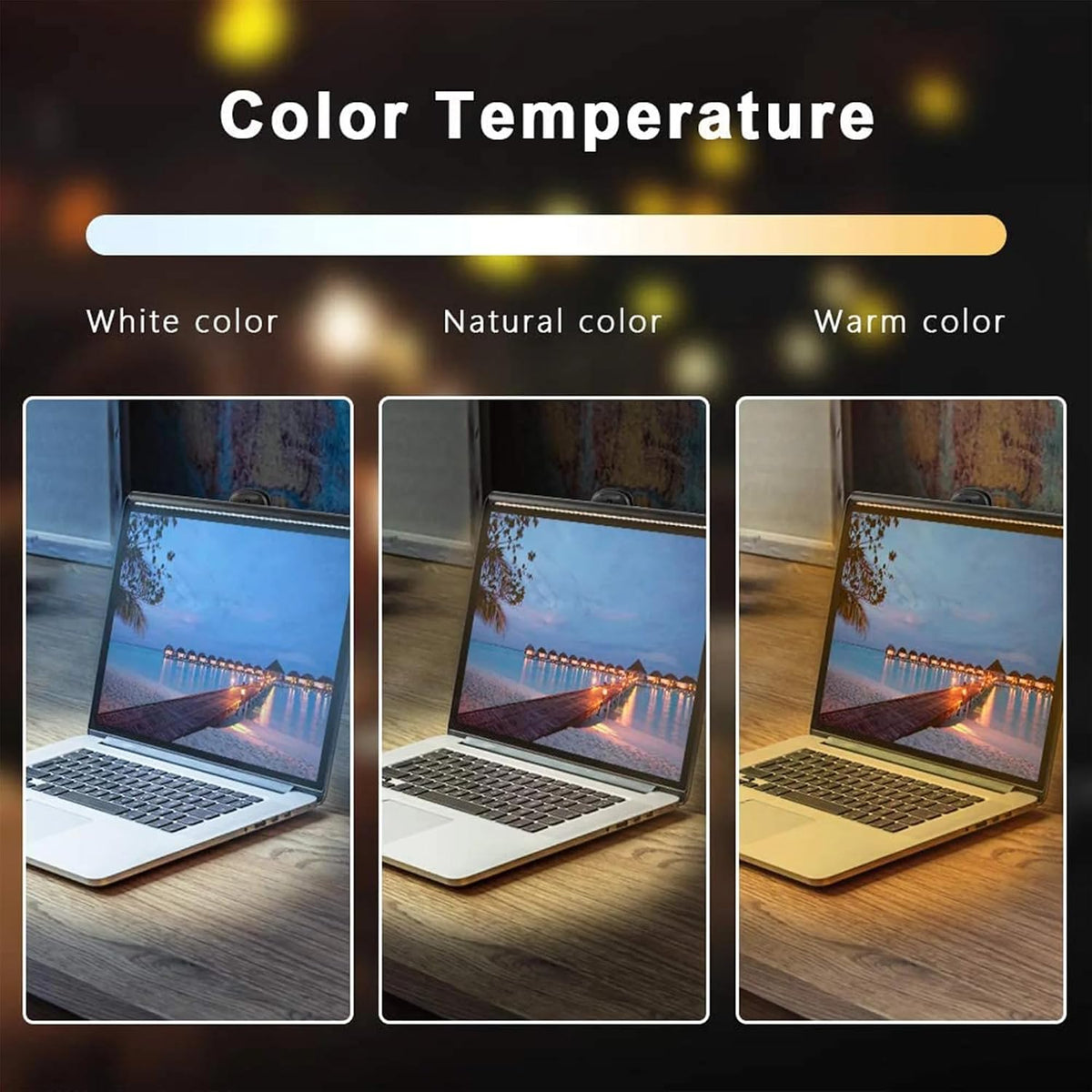 LED Screen Light Bar with USB Controller | 3 Colour Modes & Dimmer - All Goodz ZA