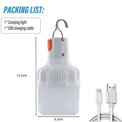 USB Rechargeable LED Emergency Lantern – 3 Modes | Hook & Hang | Load Shedding Essential - All Goodz ZA