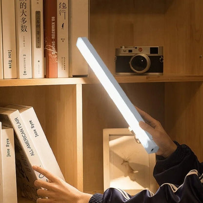 USB Rechargeable Motion Sensor LED Bar Light – Magnetic Cabinet Night Light | 10–50cm - All Goodz ZA