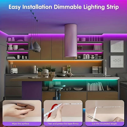 RGB LED Strip Lights with IR Remote Control – USB Powered | 1m to 20m - All Goodz ZA