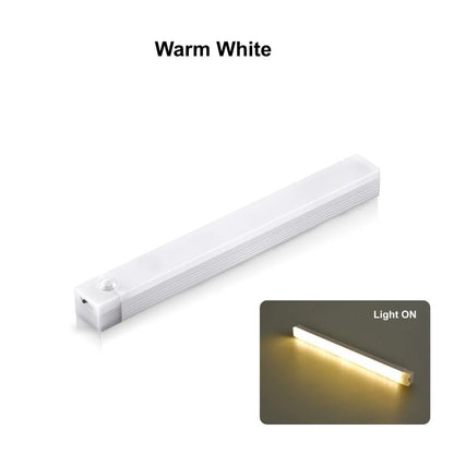 USB Rechargeable Motion Sensor LED Bar Light – Magnetic Cabinet Night Light | 10–50cm - All Goodz ZA