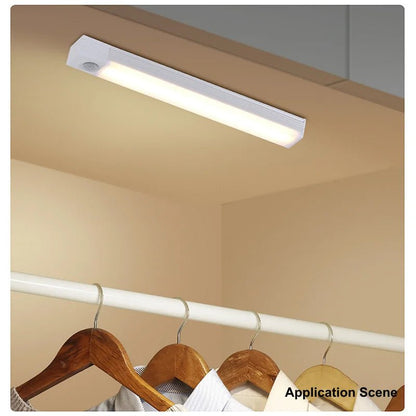 USB Rechargeable Motion Sensor LED Bar Light – Magnetic Cabinet Night Light | 10–50cm - All Goodz ZA