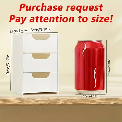 3-Tier Desk Organiser with Drawers – Office, Jewellery & Cosmetics Storage - All Goodz ZA