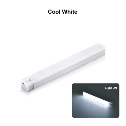 USB Rechargeable Motion Sensor LED Bar Light – Magnetic Cabinet Night Light | 10–50cm - All Goodz ZA