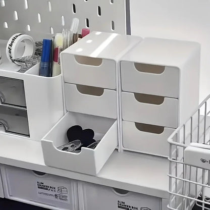 3-Tier Desk Organiser with Drawers – Office, Jewellery & Cosmetics Storage - All Goodz ZA
