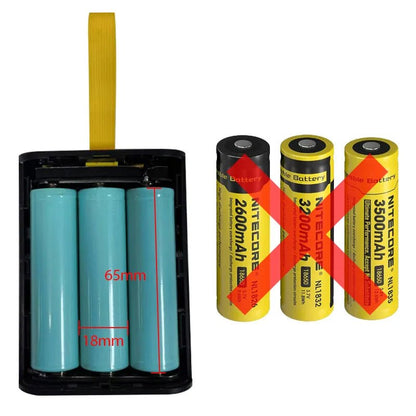 DIY Power Bank Box – 3x18650 Battery Charger Case | Dual USB 5V 2A & LED Night Light - All Goodz ZA