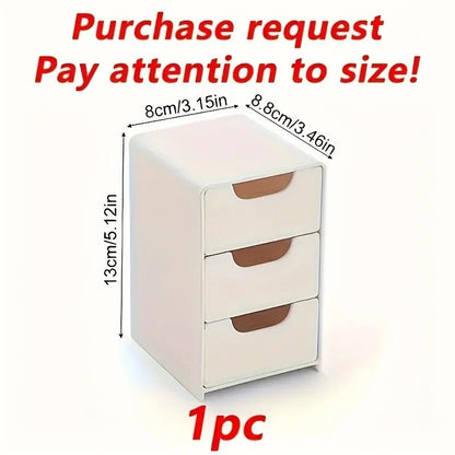 3-Tier Desk Organiser with Drawers – Office, Jewellery & Cosmetics Storage - All Goodz ZA