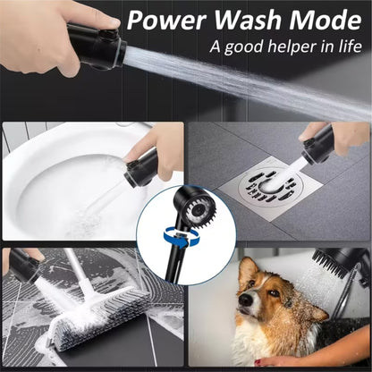 Turbo Filter Shower Head with Hose & Wall Holder