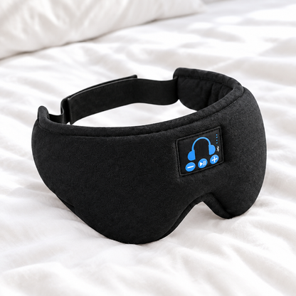 Bluetooth Sleep Mask & Massage Neck Pillow | Travel Duo